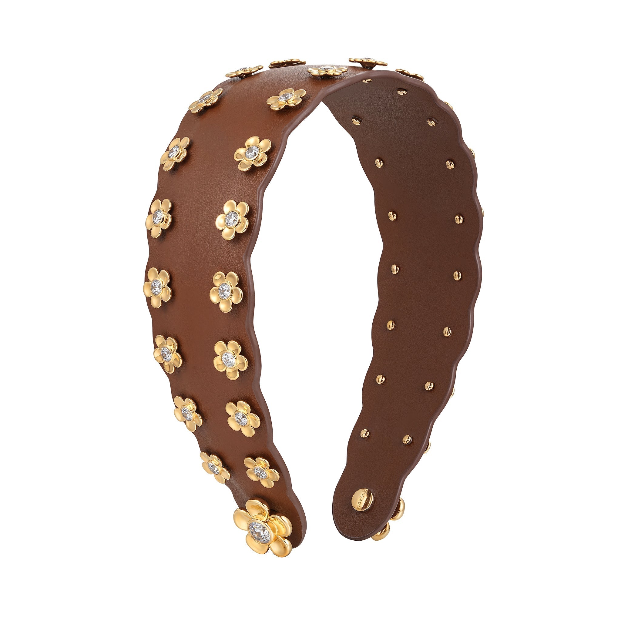 Paradise / Leather Flower Hair Band mysite