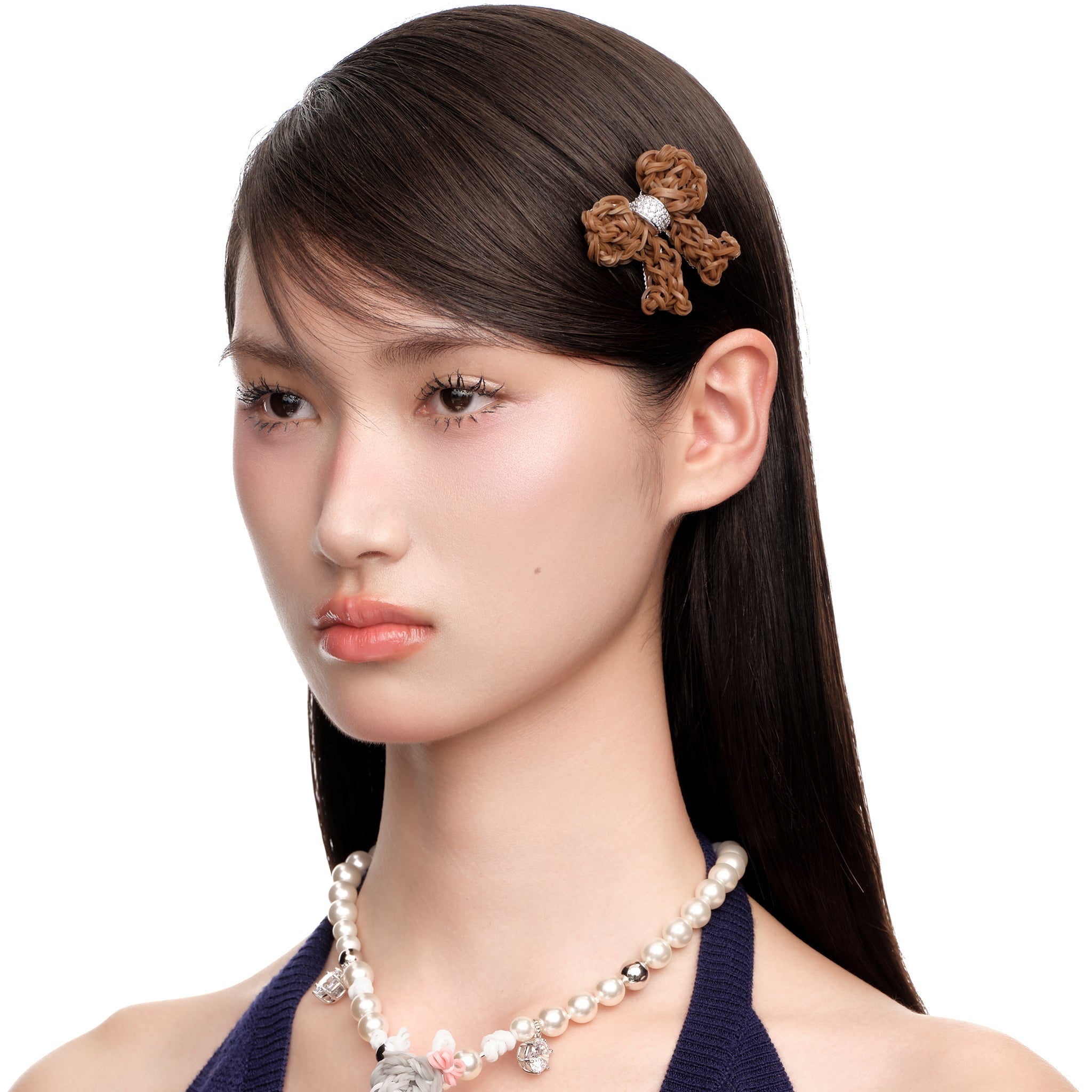 YVMIN X SHUSHUTONG / Rubber Band Bow Knot Hair Clip mysite