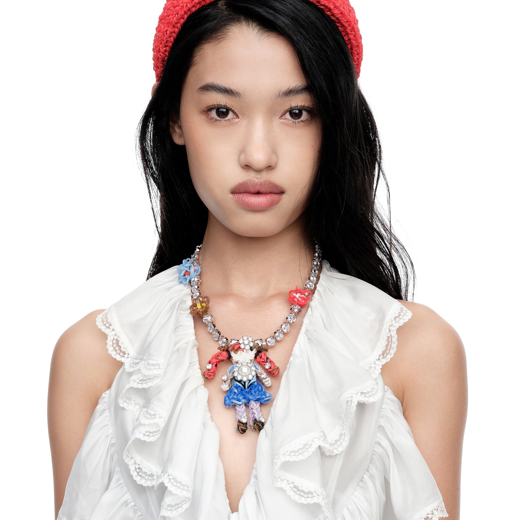 YVMIN X SHUSHUTONG / Rubber Band Girl Necklace mysite