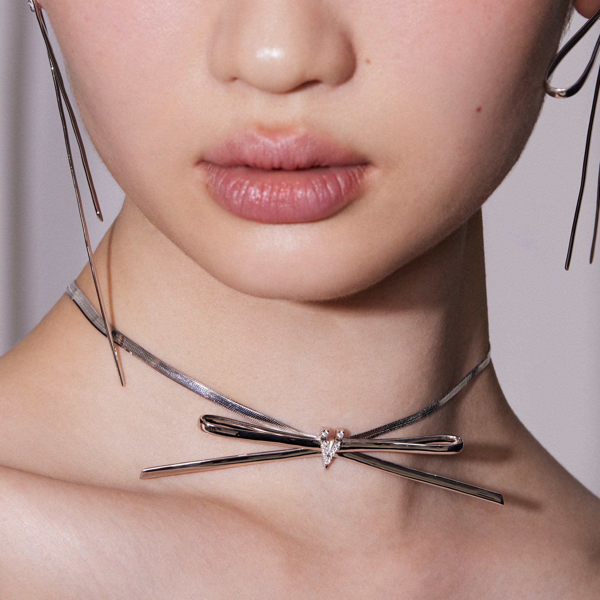 Ripple / Straight Bowknot Chocker mysite