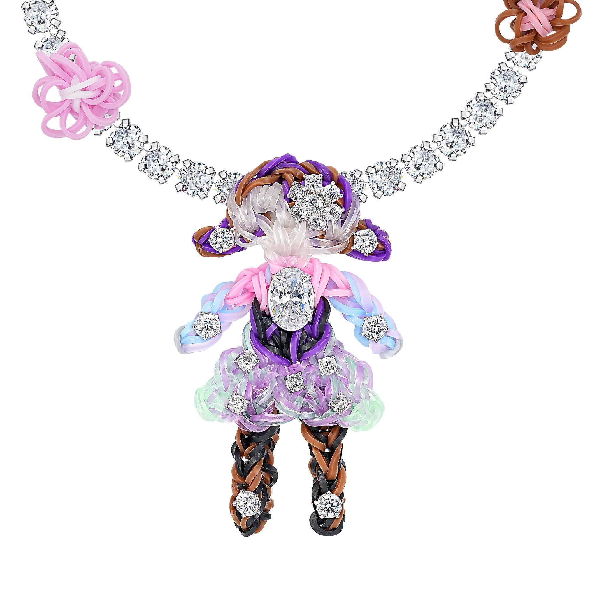 YVMIN X SHUSHUTONG / Rubber Band Girl Necklace mysite