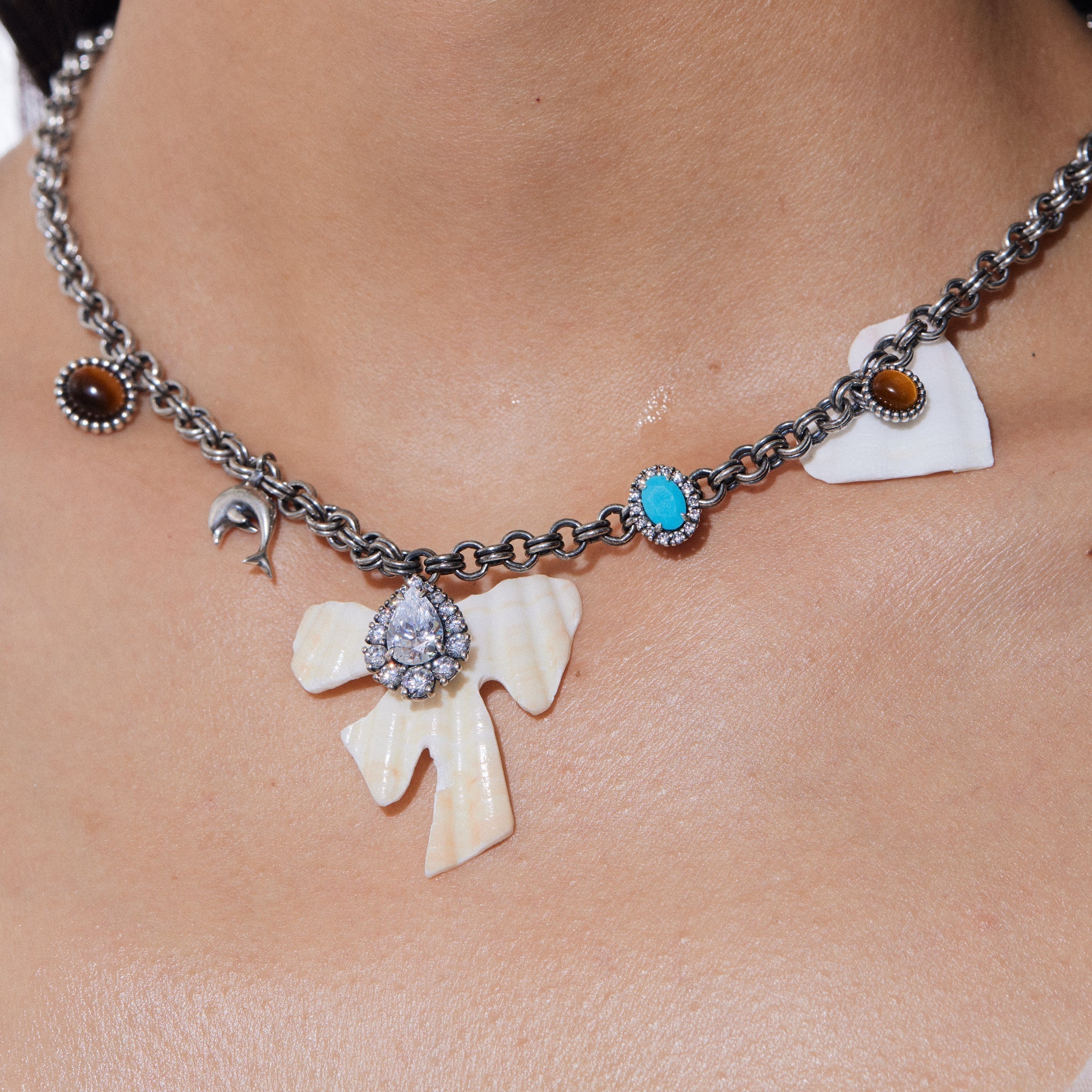 Shell / Shell Shaped  Pendant Necklace mysite