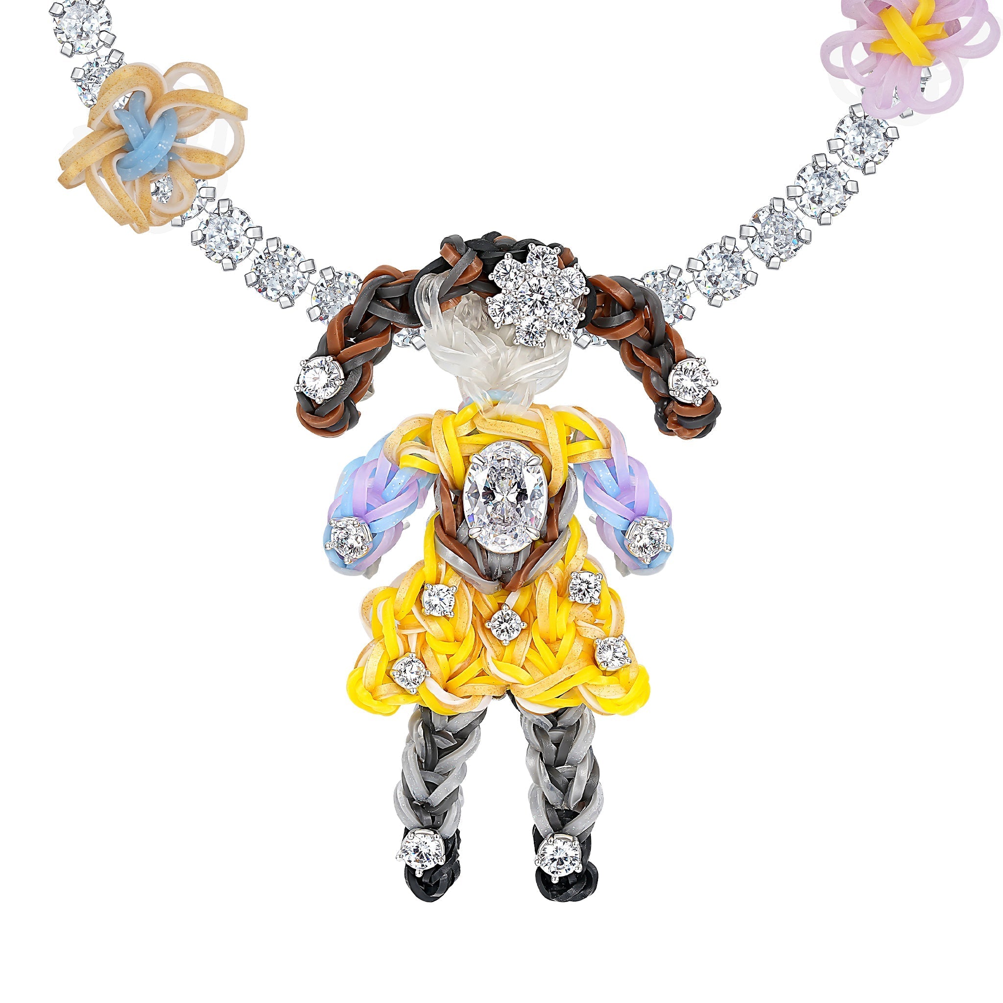 YVMIN X SHUSHUTONG / Rubber Band Girl Necklace mysite