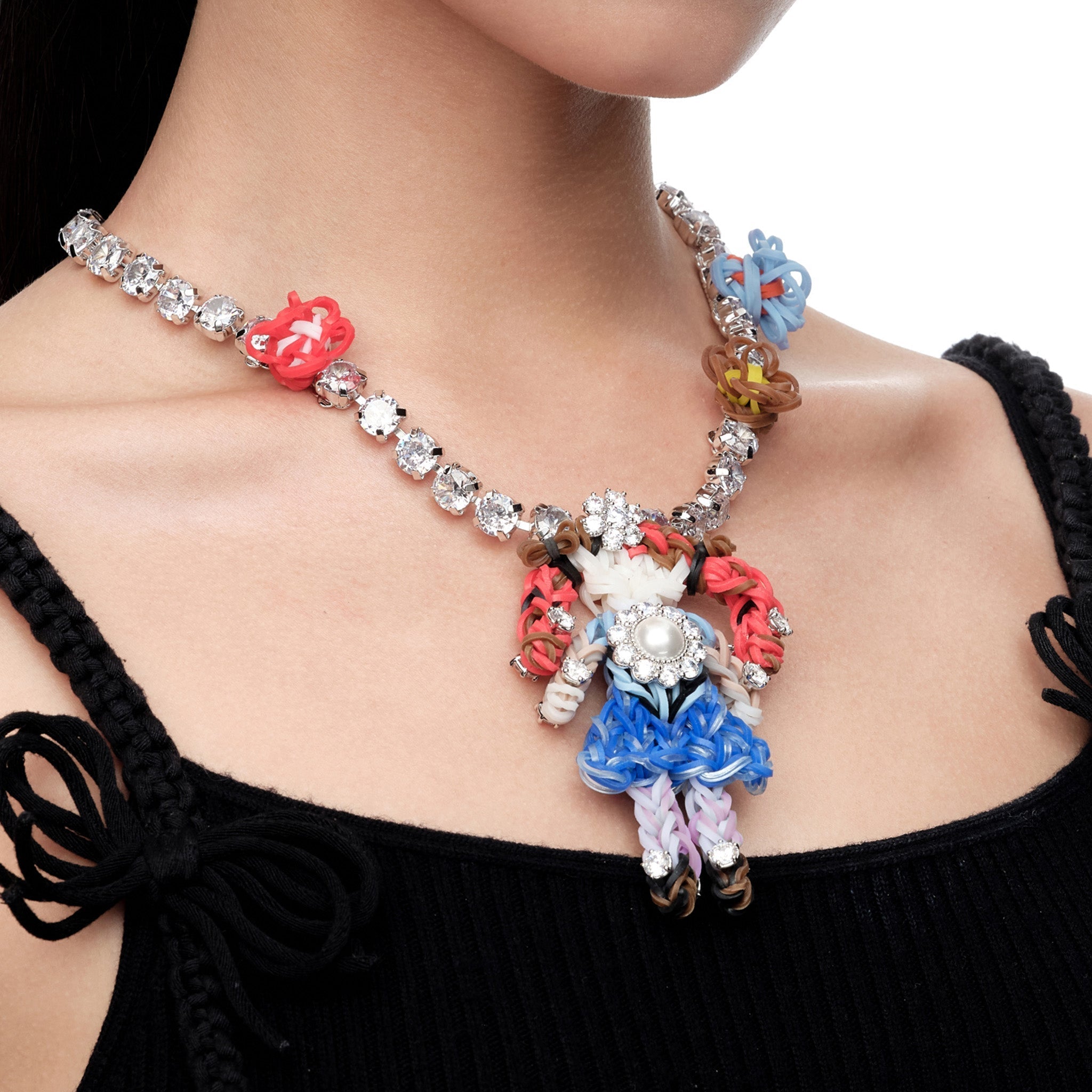 YVMIN X SHUSHUTONG / Rubber Band Girl Necklace mysite